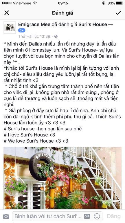 Suri'S House Homestay Dalat Eksteriør bilde